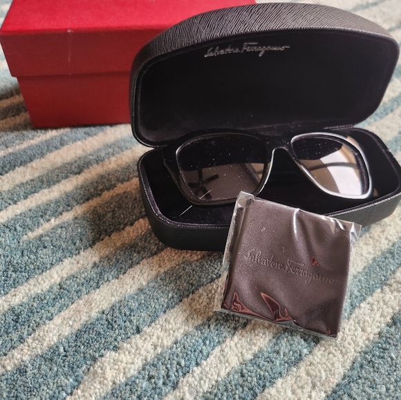 *SALE! NWT Salvatore Ferragamo Sunglasses SF894S 55-17-140 - Picture 6 of 10